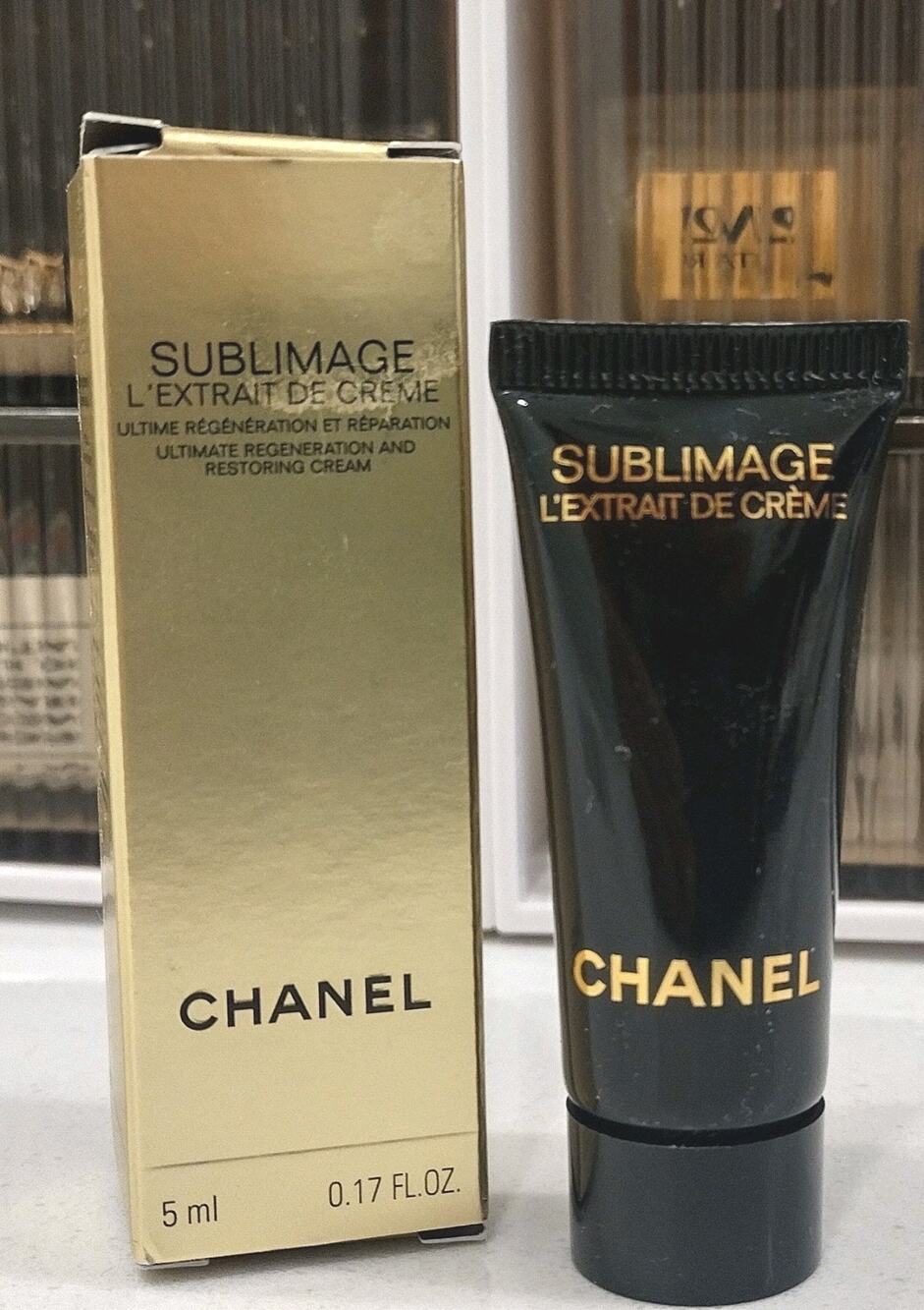 New~Chanel Sublimage L'EXTRAIT DE CREME Ultimate Repair Cream 5ml / 0.17oz